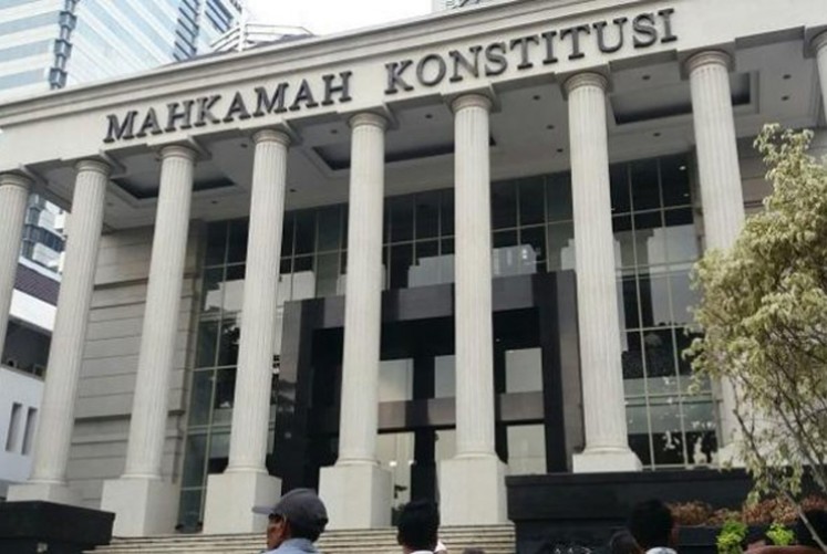 The Constitutional Court building in Jakarta