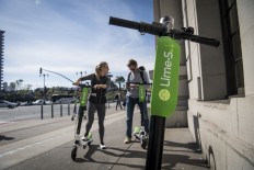 Lime, a company that runs sharing services for scooters, pedal bikes and e-bikes, is developing a new type of vehicle known internally as a 'transit pod.'