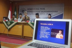 Ramadhan starts on Thursday, says Muhammadiyah