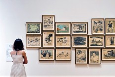 Sudjojono's sketchbook unveiled in Singapore