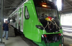 Solo Ekspres airport train launched to temporarily serve Solo-Yogyakarta-Kutoarjo route