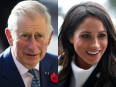 Britain's Prince Charles to walk Meghan Markle down the aisle at royal wedding