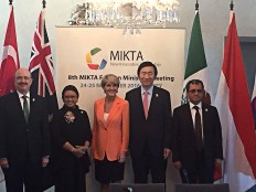 Retno promotes MIKTA cooperation in creative economy