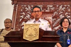 Sandiaga heads to Moscow for fifth overseas work trip