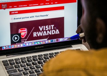 Rwanda becomes Arsenal's official tourism partner