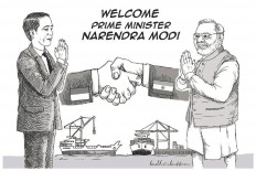 Indian PM Modi's 'oleh oleh'