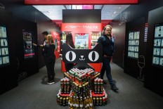 Alibaba shows off automated wine store in Hong Kong