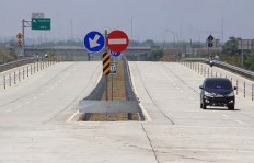 Solo-Kertosono toll road to open seven days before Idul Fitri