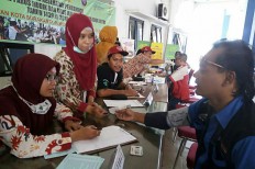 Dozens of bus drivers have health check up ahead of Idul Fitri exodus