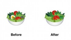 Google's emoji update includes vegan salad