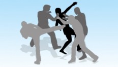 Police question personnel witnessing alleged street attack by lawmaker 