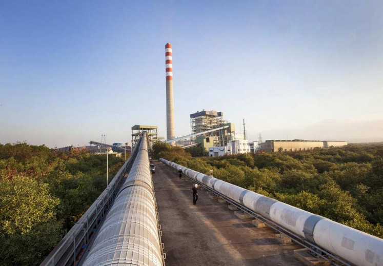 The site of PLTU Cirebon 660 MW,  a coal-fired power plant that has 660 megawatts (MW) capacity