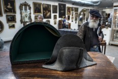 Is it Napoleon's? Battlefield hat for sale in France