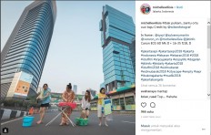 Empty Jakarta during Idul Fitri serves as Instagrammable photo opportunity