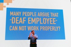 Deaf youth demand better employment opportunities