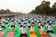 Strike a pose for International Yoga Day