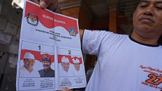 3,300 military personnel deployed to secure voting day in Bali     