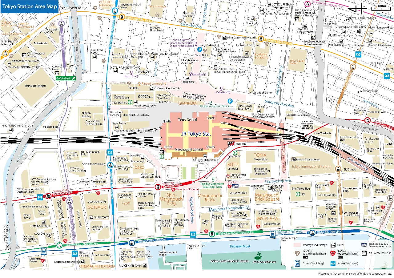 Tokyo station maps to be standardized - World - The Jakarta Post