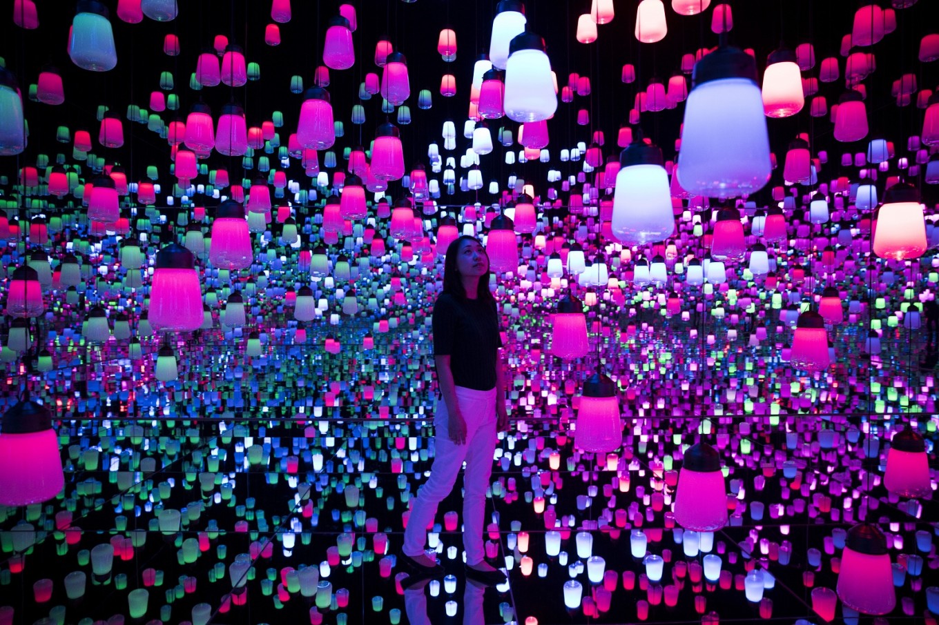 World's first digital art museum in Tokyo allows complete immersion - Art & Culture - The 