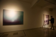 Artist couple Agung, Windi collaborate on joint exhibition at National Gallery