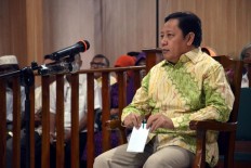 Golkar grateful graft-tainted member wins election