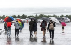 Heavy rain hits Korea as Typhoon Prapiroon approaches