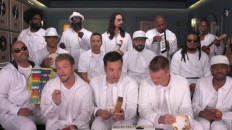 Backstreet Boys, Fallon sing 'I Want It That Way' with classroom instruments
