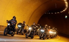 Harley-Davidsons roar into Prague for anniversary bash