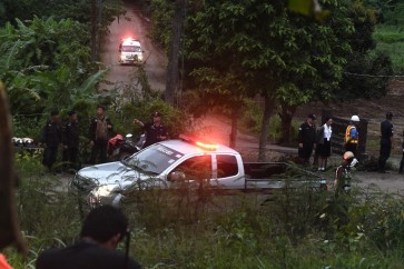 VIDEO: Thai Navy Seal divers, who had accompanied the last members to be rescued...