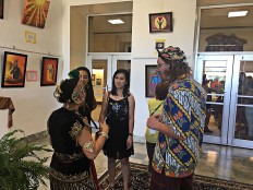 Three diaspora painters share Indonesian culture in Niagara Falls exhibit