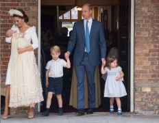 Queen misses christening of William and Kate's baby son