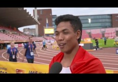 Indonesian sprinter Lalu Zohri wins gold at IAAF World U20 Championships