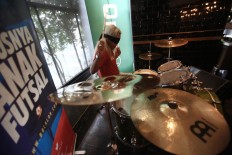Indonesian drummer to play for 24 hours at World Cup Final