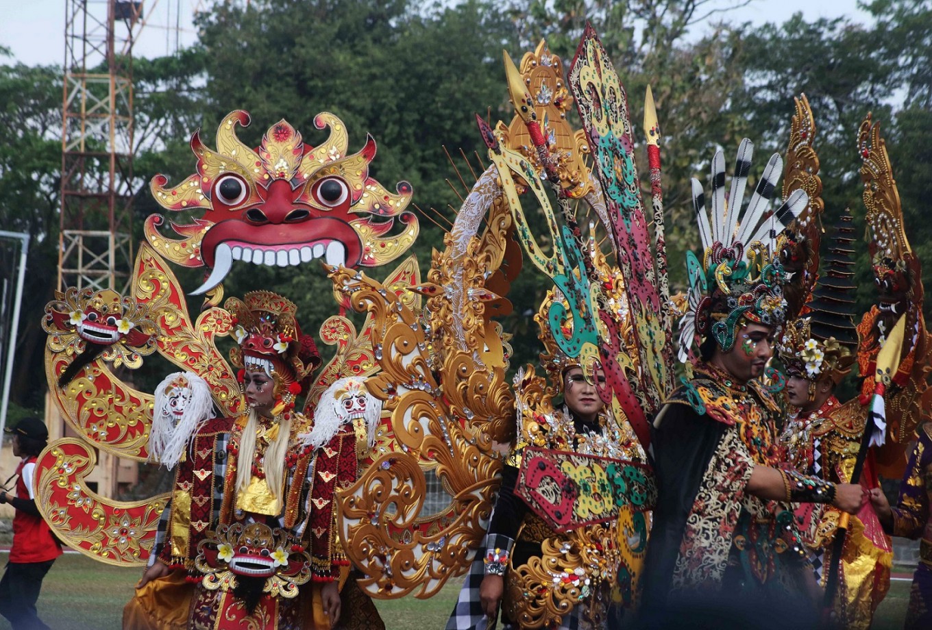 The Solo Batik Carnival is a yearly event in Surakarta, Central Java. Image: The Jakarta Post