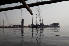 Islet C Jakarta reclamation project continues 