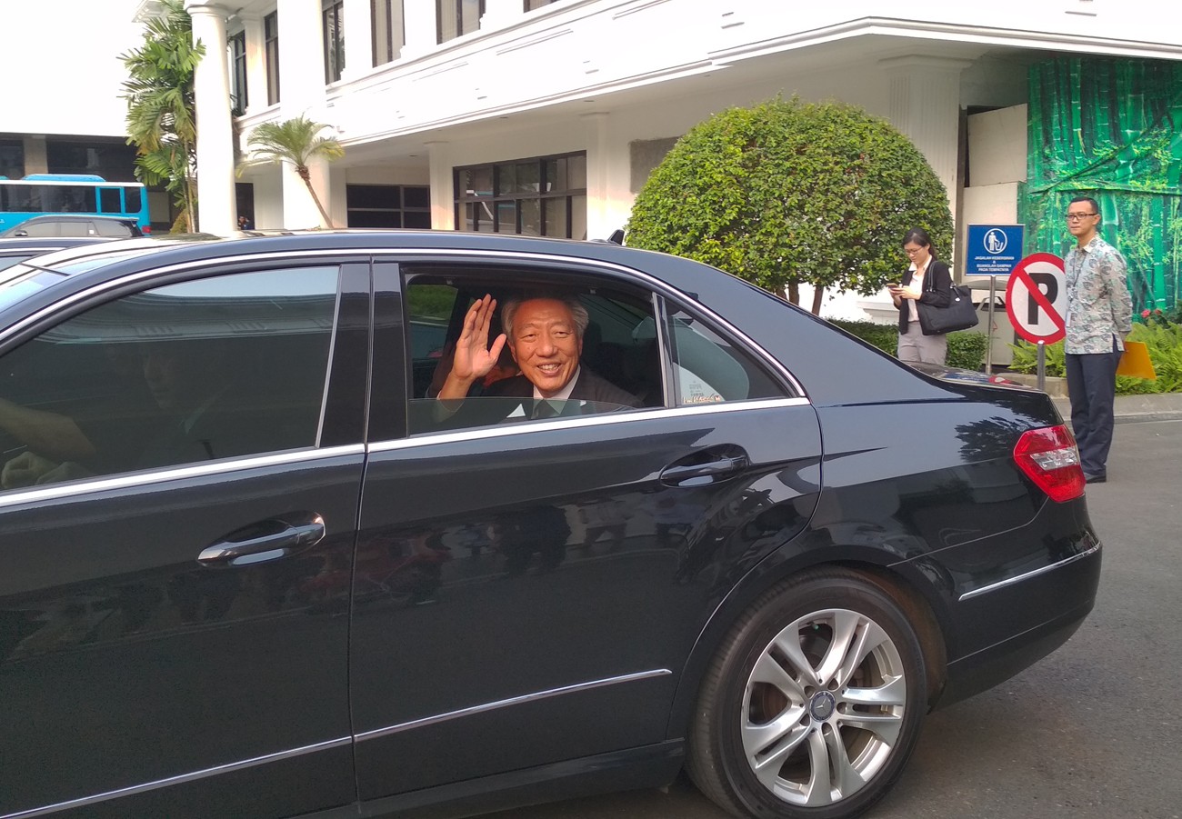 Jokowi meets Singaporean deputy prime minister to discuss leaders' retreat