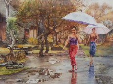 Celebration of watercolors at Balai Soedjatmoko