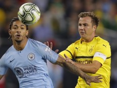 City's Sane determined after Germany World Cup snub 