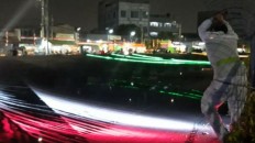 Jakarta decorates ‘Black River’ with lamps