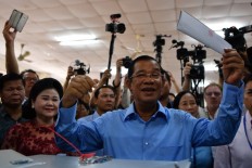 Cambodia strongman Hun Sen swears to die if vote numbers inflated