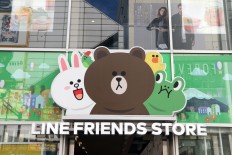 Line Friends opens pop-up character store in Hollywood