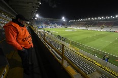 Man blows himself up on empty Belgium football field