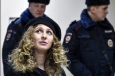 Russia stops Pussy Riot member leaving country