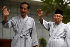 Jokowi-Ma'ruf more popular on social media, Prabowo-Sandiaga take Instagram, survey finds