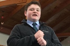 School boy, 14, runs for Vermont governor
