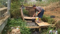 Water crisis hit Bekasi villages