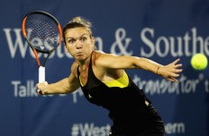 Halep, del Potro advance at rain-hit Cincinnati