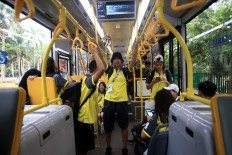 Transjakarta offers free service for Asian Games spectators