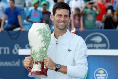 Djokovic wins Cincy title to complete Masters matched set