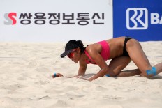 Asian Games: Four Indonesian teams advance to knockout stage in beach volleyball
